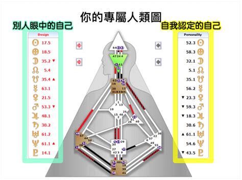 人類圖數字|人類圖怎麼看？看懂自己人類圖設計的完整大補帖！